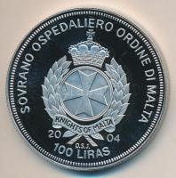 Máltai Lovagrend 2004. 100L "Szlovénia az EU-ban" T:PP
Sovereign Order of Malta 2004. 100 ...