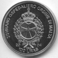 Máltai Lovagrend 2004. 100L "Magyarország az EU-ban" T:PP
Sovereign Order of Malta 2004. 1...