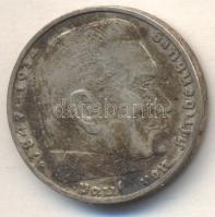 Német 3. Birodalom 1937G 2M Ag "Hindenburg" T:2- German Third Reich 1937G 2 Marks Ag "Hindenburg" C:VF