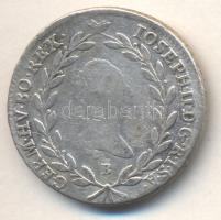 Ausztria / magyar verdejel 1787B 20Kr Ag "II. József" T:2-,3