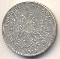 Ausztria 1912. 2K Ag T:2,2-
Austria 1912. 2 Corona Ag C:XF,VF