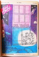 1977 Ludas Matyi heti vicclap teljes évfolyama bekötve