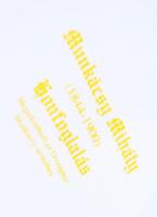 Munkácsy Honfoglalást ábrázoló ónfedeles kerámia nagy korsó, matricás, jelzett, m:32 cm