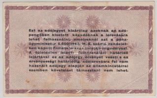 1946. 100.000AP 5600/1946 fehér papír T:III