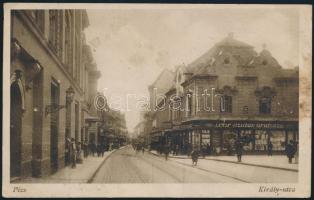 Pécs Király utca Lehr Izidor áruháza (fl)