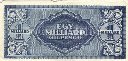 1946. 100.000.000P (2x) színvariációk + 1.000.000.000P (2x) színvariációk + 1.000.000.000MP T:II,II-...