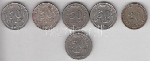 Vegyes magyar és külföldi fémpénz tétel jobb darabokkal T:vegyes