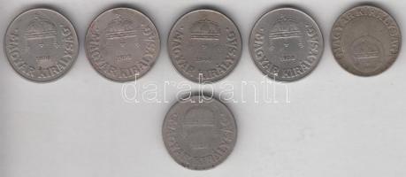 Vegyes magyar és külföldi fémpénz tétel jobb darabokkal T:vegyes