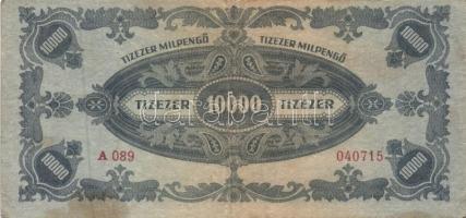 1945. 1.000.000P (2x) színvariációk + 10.000.000P (2x) színvariációk + 10.000MP (2x) színvariációk T...