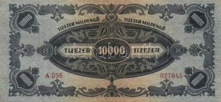 1945. 1.000.000P (2x) színvariációk + 10.000.000P (2x) színvariációk + 10.000MP (2x) színvariációk T...