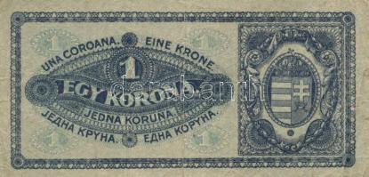 1914. 50K + 1915. 10K mindkettő román körbélyegzővel + 1917. 2K (2x) + 1920. 1K + 2K T:III,III-