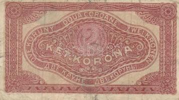 1914. 50K + 1915. 10K mindkettő román körbélyegzővel + 1917. 2K (2x) + 1920. 1K + 2K T:III,III-