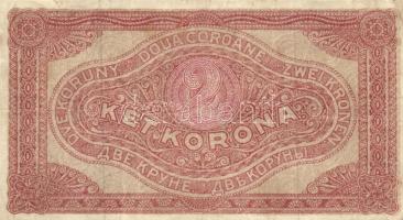 1913. 20K (2x) I. és II. kiadás, román körbélyegzővel + 1917. 2K + 1920. 2K T:III