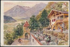 Merano, Restaurant Schlehdorf s: Achenbach (EK)