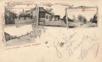 Titel Main street, Cemetery street, off-street, floral (fl)