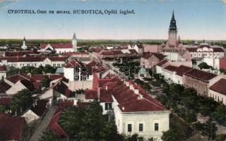 Szabadka with churches (EB)