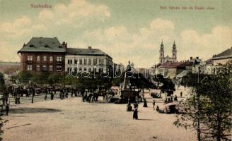 Szabadka St István square and Deák street