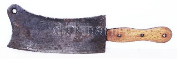 Antik konyhai bárd, h:29 cm