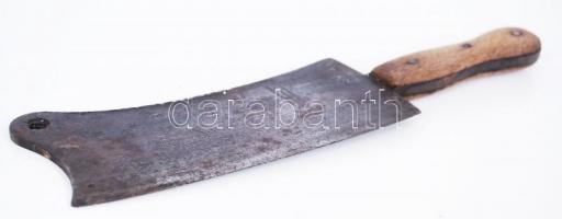 Antik konyhai bárd, h:29 cm