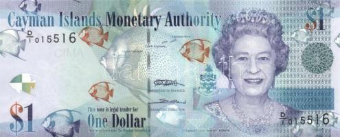Kajmán-szigetek 2010. 1$ T:I Cayman Islands 2010. 1 Dollar C:Unc