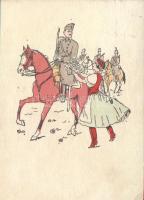 Hungarian cavalrymen, folklore (EK)