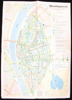 3 db Budapest térkép: Stoits György: Budai hegyek, Budapest reklám térképe
