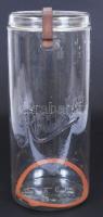 cca 1920 Reichsglass feliratű befőzőüveg 26 cm