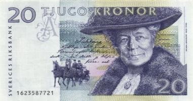 Svédország 1991. 20K T:II Sweden 1991. 20 Kronor C:XF