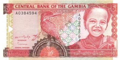 Gambia 1996. 5D T:I Gambia 1996. 5 Dalasis C:Unc