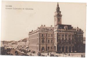 Újvidék Kossuth street, town hall