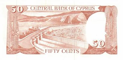 Ciprus 1989. 50c T:I
Cyprus 1989. 50 cents C:Unc