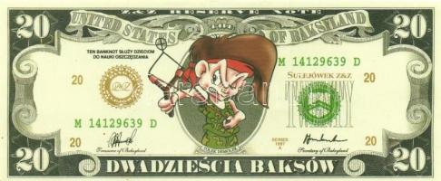 3db lengyel játékpénz T:II