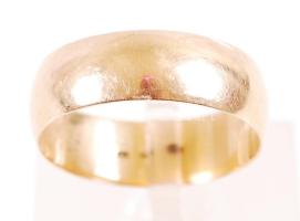 14 K arany (Au) karikagyűrű 6,1g m: 68 / 14 C gold ring
