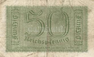Német 3.Birodalom 1940-45. 50RPf + Deutsche Wehrmacht (Német Véderő) 1942. 5RPf + T:III
German Third...