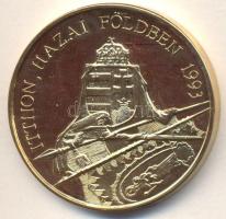 Bognár György (1944-) 1993. "Vitéz Nagybányai Horthy Miklós / Itthon hazai földben" aranyo...