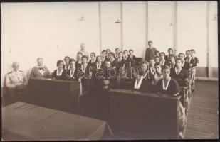 Törökbecse, Újbecse, Novi Becej; girl school interior, photo