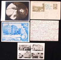 Kiss Manyi színművésznő levelezése férjével az 1950-es 60-as évekből, összesen 7 db