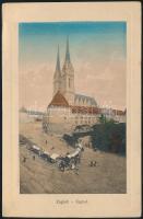 Zagreb cathedral, market (EK)