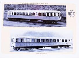 1954 BND belga vasút és villamos, valamint a kapcsolódó cikkek képes katalógusa / Picture catalogue ...