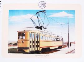 1954 BND belga vasút és villamos, valamint a kapcsolódó cikkek képes katalógusa / Picture catalogue ...