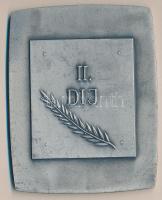 1964. "65. Országos Mezőgazdasági Kiállítás és Vásár Budapest 1964. / II. díj" ezüstözött ...