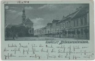 1898 Székesfehérvár, Szeminárium templom, Megyeháztér (small tear)