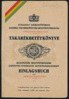 1944. "Budapest Székesfővárosi Községi Takarékpénztár Részvénytársaság / Margit-körúti osztályá...