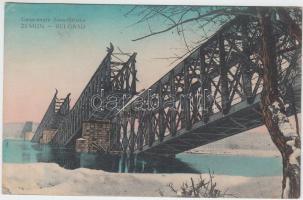 Zimony destroyed Belgrade bridge (EK)