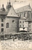 Kraków market place, the shop of Julian Kurkiewicz