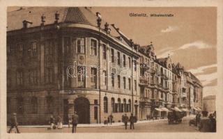 Gliwice, Gleiwitz, Wilhelm street bank (fa)