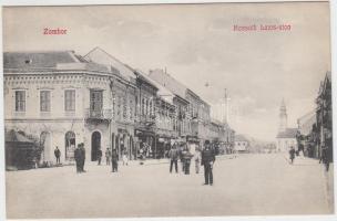 Zombor Kossuth street, scholarship foundation of Gyula Falcione