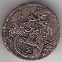 Német Államok / Szilézia 1697. 3Pf Bi "I. Lipót" T:2-,3
German States / Silesia 1697 3 Pfe...