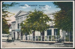 Zombor theater, automobile, Vissza So. Stpl