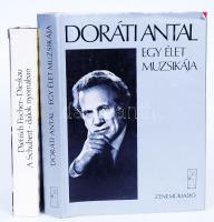 Két darab zenével kapcsolatos könyv: Doráti Antal: Egy élet muzsikája. Dietrich Fischer-Dieskau: A S...